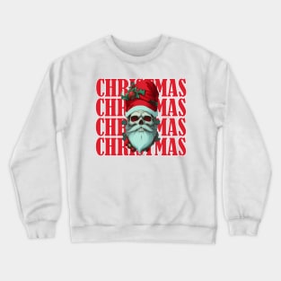 Santa Claus Skull Crewneck Sweatshirt